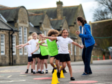 Case Study: Trampoline at School